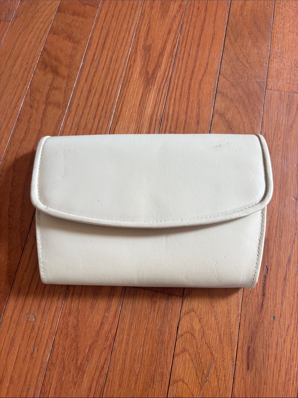 Rush Hour Vintage Cream Women's Fold-Over Clutch Bag